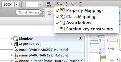 features hibernate diagram controls