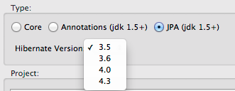 features hibernate versions